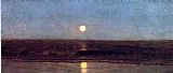 Sanford Robinson Gifford Coastal Sunset painting